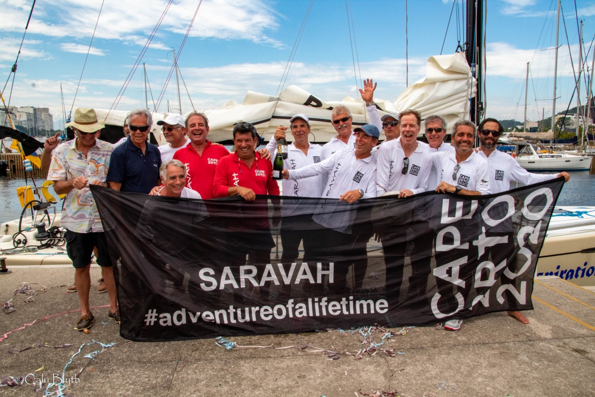 Saravah conquista 3º lugar na Cape to Rio, a maior regata do Hemisfério Sul