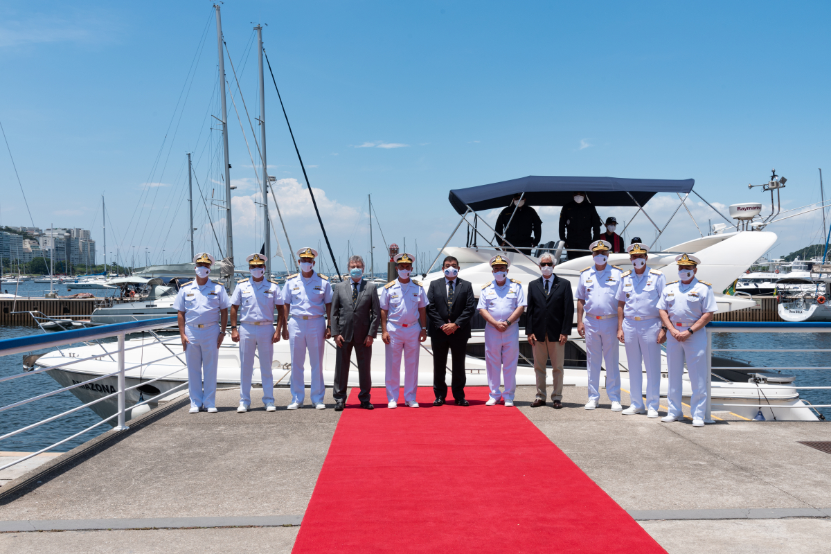 ICRJ recebe Marinha em tarde de homenagem ao Dia do Marinheiro