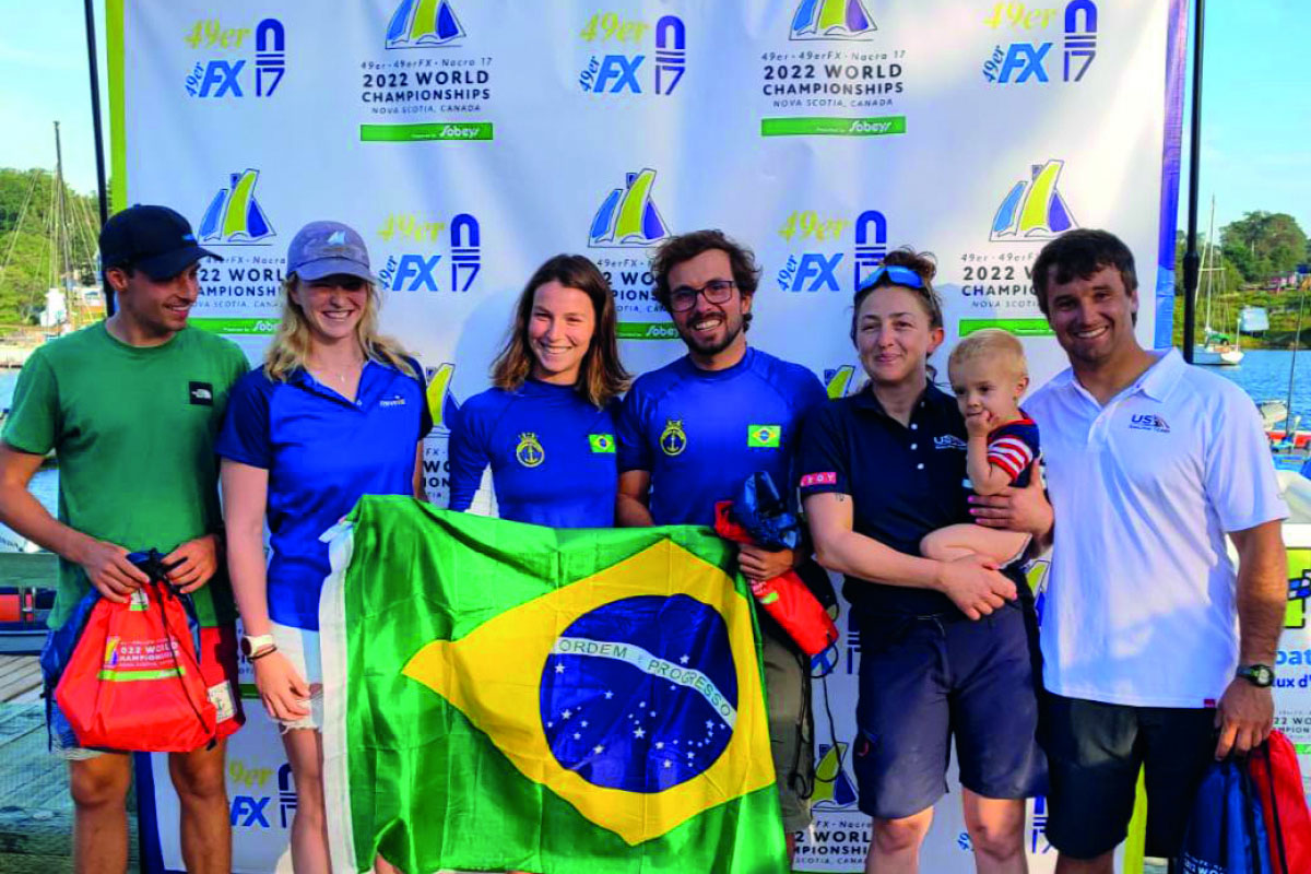 João Siemsen e Marina Arndt conquistam ouro em Campeonato Norte Americano