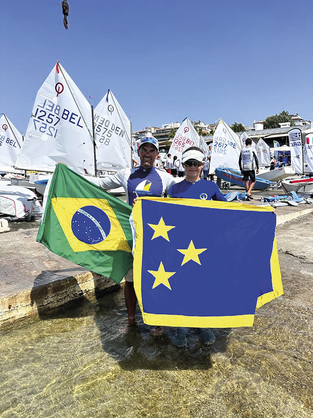 Joana Freitas é TOP 5 do Campeonato Europeu Feminino de Optimist