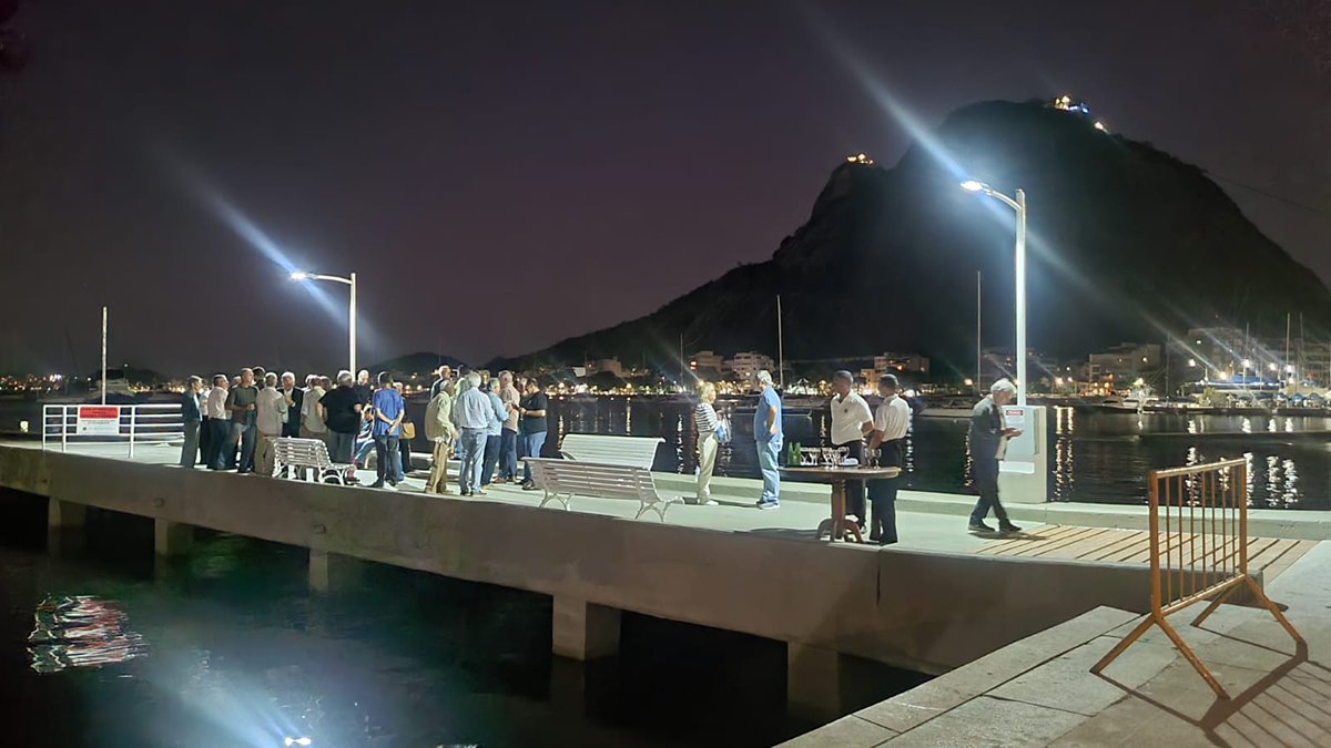 Primeira etapa da reforma do Píer Villarino é concluída