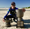 Joana Freitas é campeã brasileira de Optimist - A primeira menina da história