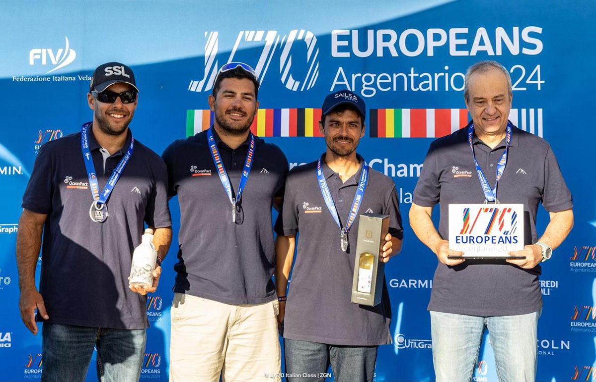 Barco Ocean Pact conquista vice-campeonato Europeu da Classe J70