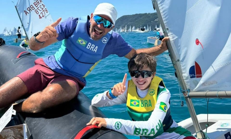 Manuel Bragança é campeão do Europeu de Optimist 