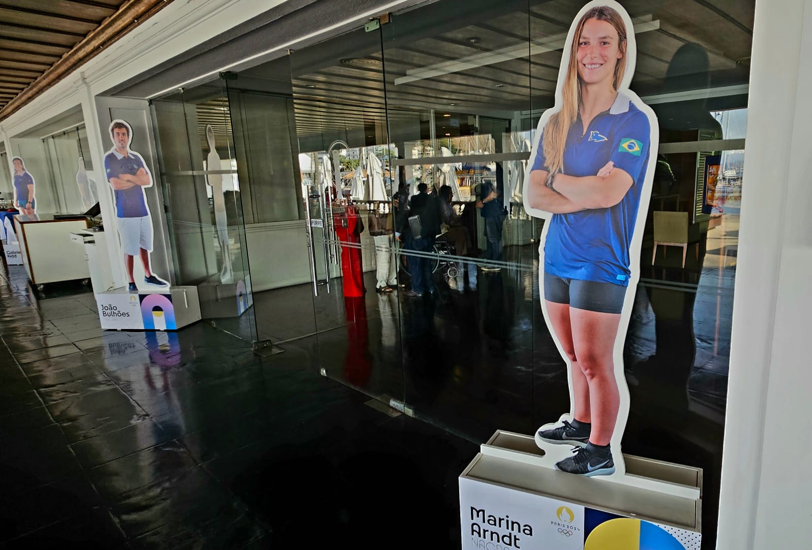 Contagem regressiva: faltando 10 dias para os Jogos Olímpicos, ICRJ estreia ação na varanda principal do clube