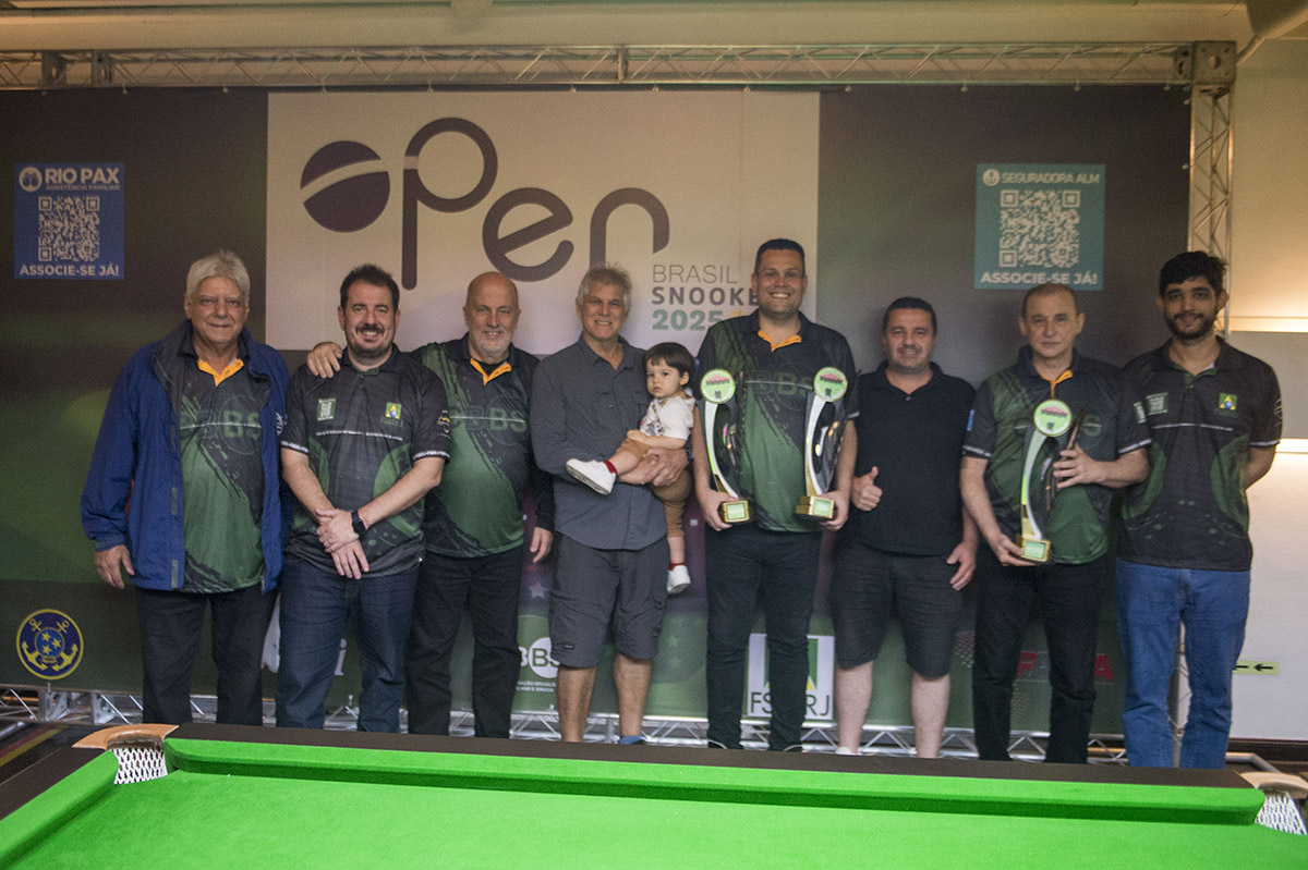 ICRJ sedia etapa de abertura do Open Brasil Snooker 2025