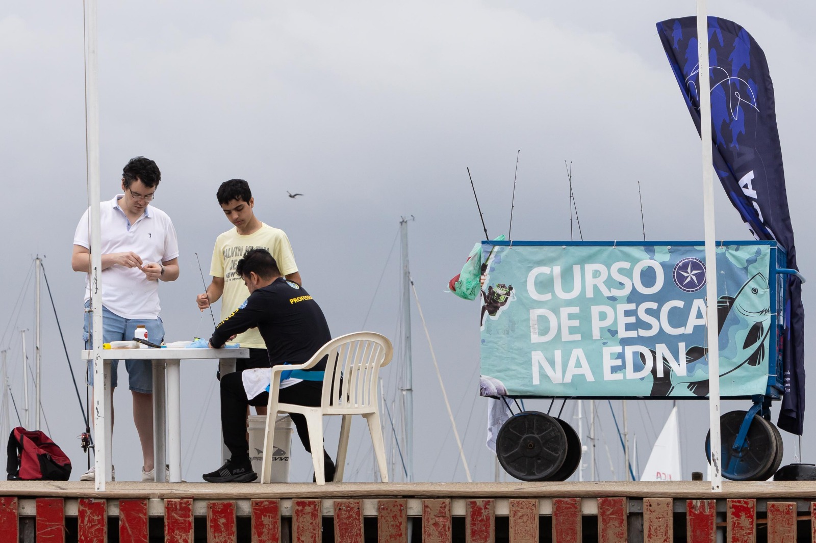 Nova equipe de Pesca chega à EDN