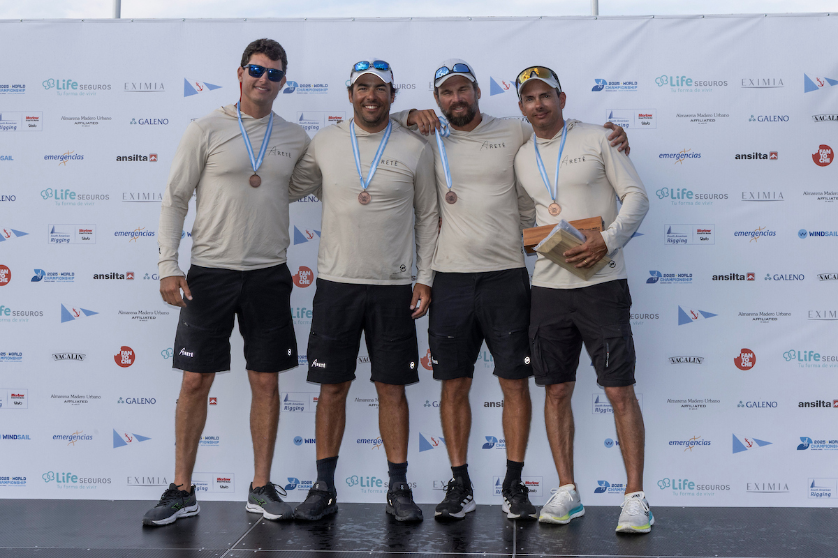 Aretê conquista bronze no Mundial de J70