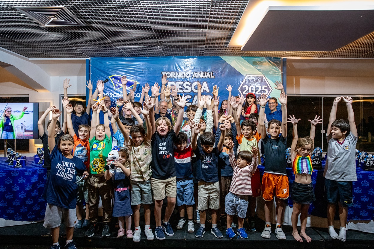 Noite de confraternização marca entrega de prêmios da Pesca de Cais 2025