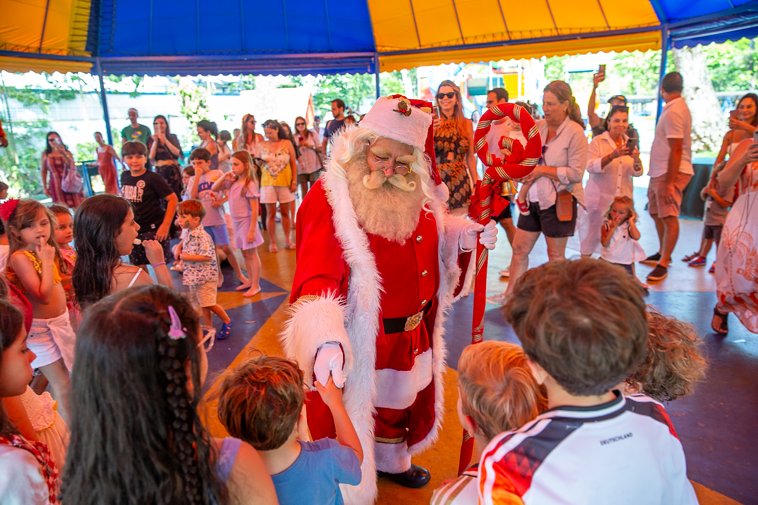  Festa de Natal anima o Cirquinho Popeye