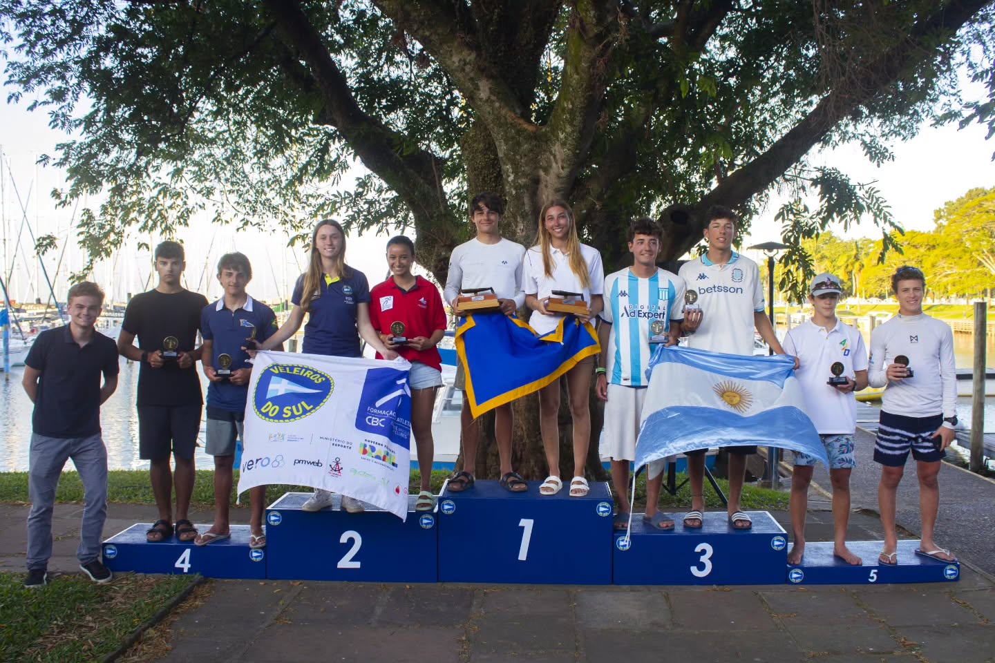 Arthur e Victoria Back Kubelka conquistam o Sul-Americano de 420