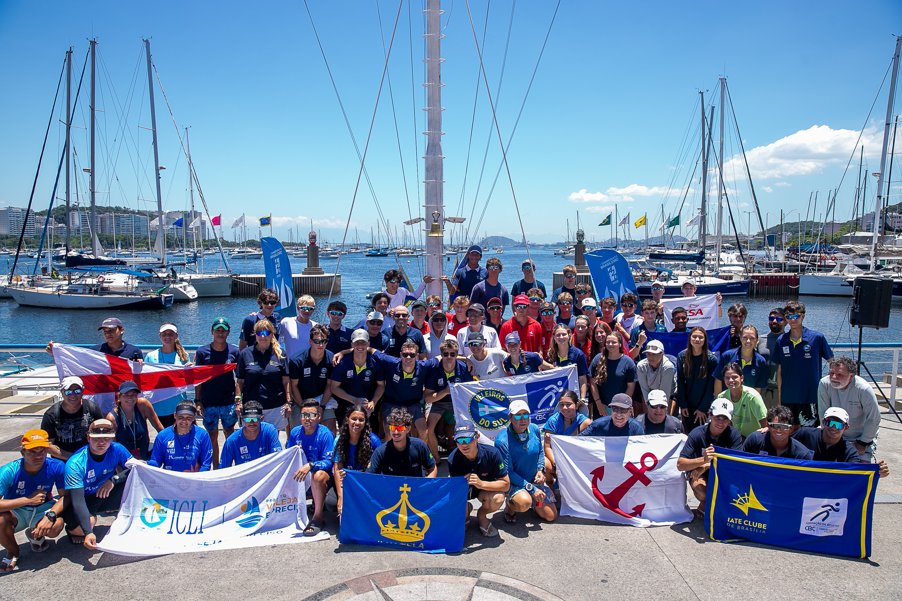 ICRJ sedia Campeonatos Brasileiros das classes ILCA 7, 6 e 4