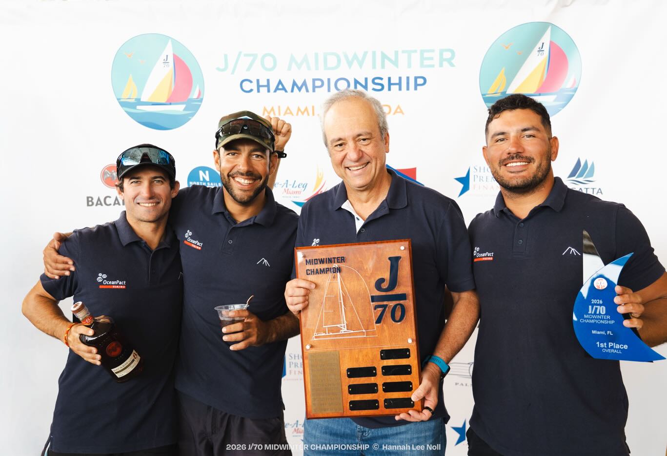 OceanPact conquista o título do J/70 Midwinter Championship 2026