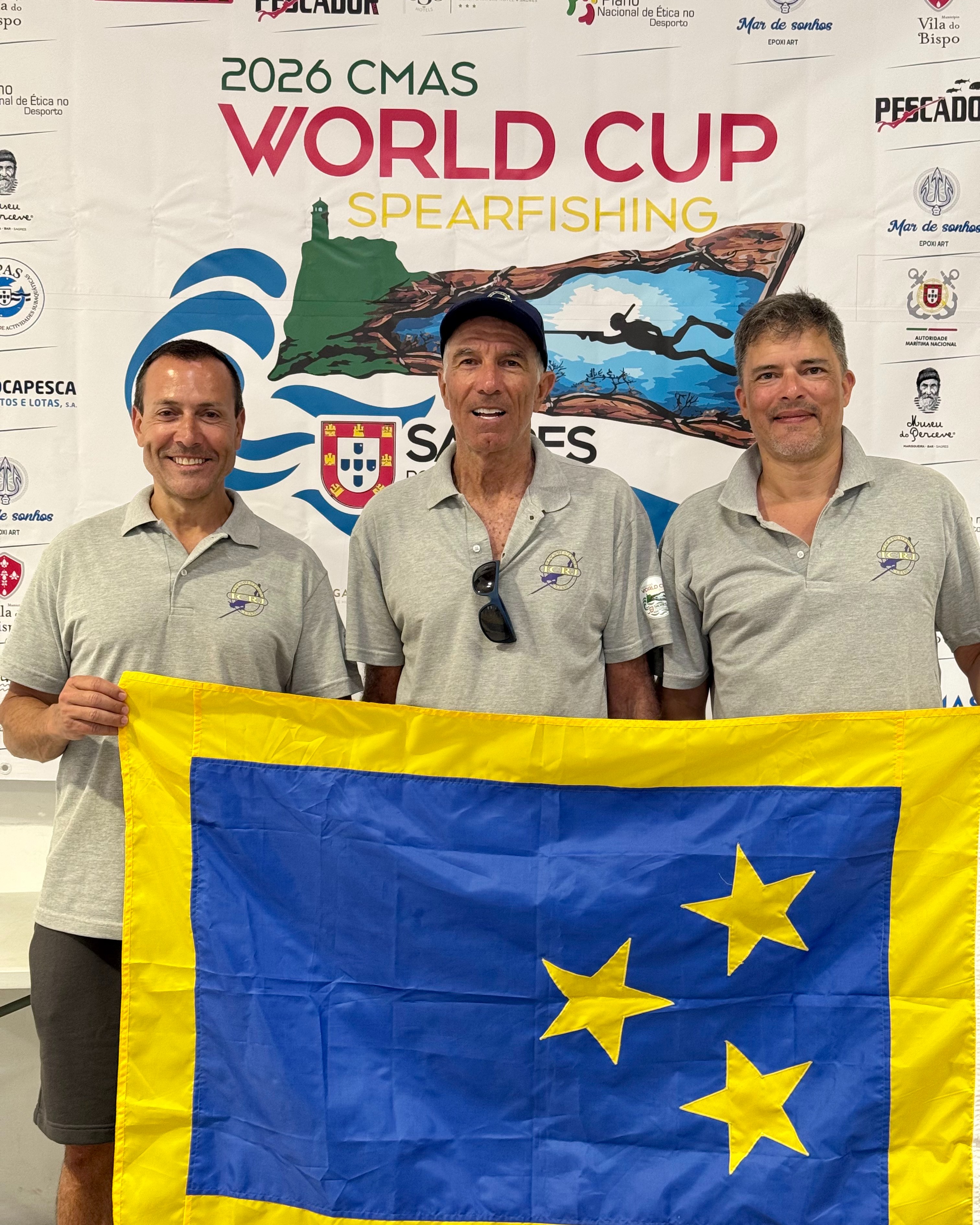 ICRJ conquista pódio na Copa do Mundo de Pesca Submarina